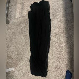 Louiza Babouryan Black sheer top